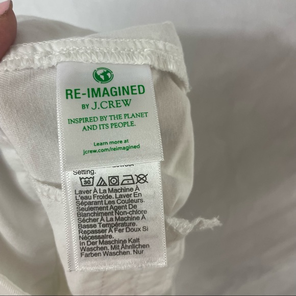 J.Crew White cotton shorts - Picture 10 of 11